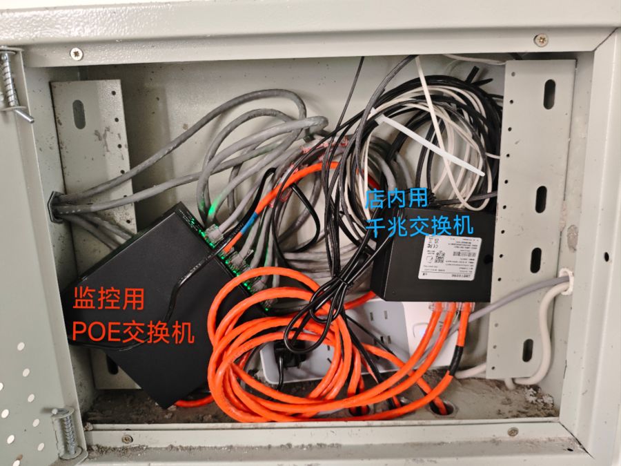 西湖湖滨新苑电信的监控网络